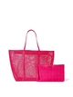 Сумка Victoria's Secret Mesh Tote and Pouch Set - зображення 4