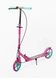 Самокат двоколісний Skyper Neon N-206 складане кермо сталева рама PU колеса. Turquoise and Pink (194602) - зображення 1