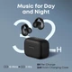Бездротові навушники Anker SoundCore AeroClip Open-Ear 12мм 32h Black (A3388G11) - зображення 6
