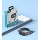 Магнитный кабель для передачи данных Choetech USB-C M-M PD 60W LED-дисплей 1.2м Gray (XCC-1067-GY) - изображение 4