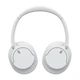 Бездротові навушники з мікрофоном Sony WH-CH720N Bluetooth 5.2 Білий (WHCH720NW.CE7) - зображення 4