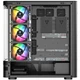 Корпус Modecom VOLCANO AQ200 ARGB MIDI Tower с LCD дисплеем 4x120mm без БП ATX Black (MC-A-AQ200-4FA-B) - изображение 5