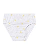 Трусики слипы для девочки Lupilu Ecoprint 464455 098-104 см (2-4 years) Белый - изображение 1