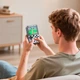 Портативна консоль HOCO Brilliant vertical screen handheld game console GA40 |400 Games| Grey - зображення 8