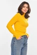 Гольф женский однотонный горчичного цвета Fashion размер 42-44 (213775) - изображение 2