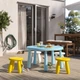 Табуретка детская MAMMUT IKEA желтый - изображение 5