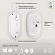 Мышь компьютерная безпроводная Logitech Pebble Mouse 2 M350s Tonal White L910-007013 белая - изображение 6
