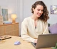 Миша комп'ютерна бездротова Trust Ozaa Compact Multi-Device Wireless Purple 25384_TRUST фіолетова - зображення 6