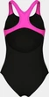 Купальник злитий для дівчат Arena SUNRISE SWIMSUIT SWIM PRO BACK чорний, бірюзовий, рожевий Дит 128 см - зображення 9