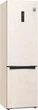 Холодильник LG GC-B509MEWM, двухкамерный, нижняя морозильная камера, 384 л (277/107 л), E класс, Total No Frost, DoorCooling+, инверторный компрессор, дисплей, бежевый - изображение 2