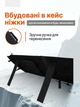 Портативна складана сонячна панель 45 Вт (чемоданчик), 3 секції, USB вихід - для кемпінгу, подорожей та зарядки гаджетів, монокристаллическая - изображение 2