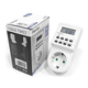 Розетка-таймер Feron TM22 16A 3600W max для отключения электроприборов (ТМ22 недельный электронный) - изображение 1
