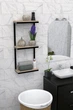 Настінна полиця в стилі лофт EcoLoft DSP-1173 Дуб Сонома - зображення 2