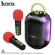 Портативная колонка Hoco DS68 Cool RGB Bluetooth 6.0, 10W, TF, с 2 микрофонами, аккумулятор до 3 часов работы, черная - изображение 4
