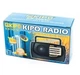 Портативний радіоприймач KIPO KB-308AC, AM/FM/TV/SW, від мережі або батарейок, USB/microSD, акумулятор, чорний - зображення 4