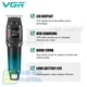 Триммер VGR V-964 GREEN 7000 RPM 3 насадки LED display - изображение 2