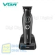 Триммер VGR V-880T BLACK EXTERNAL ROTOR MOTOR MIM BLADE 4 насадки док-станция - изображение 1