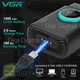 Электробритва VGR V-377 BLACK шейвер двойное лезвие регулировка мощности 7000-9000 RPM LED display - изображение 6