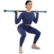 Бодибар Body Bar разборной 3-х секционный Zelart FI-9994-4 Черный-голубой - изображение 4