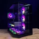 Сборка под заказ: игровой ПК GameMax Hype-A Black Tower / AMD Ryzen 5 7500F (6 (12) ядер по 3.7 - 5.0 GHz) / 16 GB DDR5 / 1000 GB SSD M.2 / AMD Radeon RX 7900 XT, 20 GB GDDR6, 320-bit / 850W б/у - изображение 2