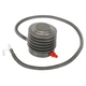 Фитбол мяч для фитнеса сатин LiveUp LP8201-65 Синий - изображение 5