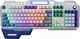 Ігрова клавіатура провідна Maxxter KBG-RGB-01-UA RGB USB мембранна повнорозмірна 100% 104 клавіші металева панель RGB підсвічування - зображення 1
