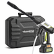 Акумуляторна мийка високого тиску Toolme TM280 PRO BRUSHLESS 450 Вт з алюмінієвою помпою, 2 АКБ 21В, піногенератор - изображение 1