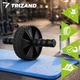 Ролик для пресса гимнастическое колесо Trizand ABS Roller Wheel стальной сердечник, протектор для сцепления + коврик EVA (27668) - изображение 5