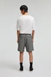 Шорти Pull & Bear сірий в чорну смужку HKWNO106 M - изображение 2