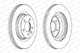 Гальмівний диск FERODO DDF1432C1 Land Rover Discovery, Range Rover SDB00614, SDB000614, SDB000613 - изображение 1