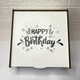 Подарункова коробка «Happy Birthday» – деревʼяна коробка для подарунка, бокс для наповнення, універсальна подарункова упаковка - зображення 1