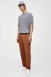 Брюки Pull & Bear блідо-коричневий KDDSU346 38 - изображение 1