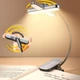 Акумуляторна гнучка обертова Лампа на прищіпці з таймером Glocusent A24 Rotatable Book Light book light для читання в ліжку дворядна конструкція з 22 світлодіодами |2700/3400/6000K, 100h, 1000mah| Сірий - зображення 1