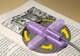 Акумуляторна гнучка обертова Лампа на прищіпці з таймером Glocusent A24 Rotatable Book Light book light для читання в ліжку дворядна конструкція з 22 світлодіодами |2700/3400/6000K, 100h, 1000mah| Фіолетовий - зображення 8