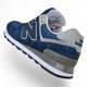Чоловічі кросівки повсякденні NB 574 Classic Blue Grey 44 (28,0 см) Синій - зображення 5