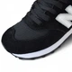 Женские кроссовки повседневные NB 574 Classic Black White 41 (26,0 см) Черный - изображение 5