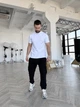 Демисезонные мужские штаны с накладными карманами XL черные (петля) - изображение 3