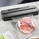 Вакуумный домашний упаковщик с пакетами автоматический Vacuum Sealer Вакууматор бытовой аппарат для упаковки продуктов - изображение 4