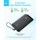 Батарея универсальная Anker 20000mAh 22.5W Built-In USB-C Cable Black (A110EH11) ANKER A110EH11 1046356 - изображение 5