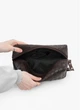 Жіноча косметичка зі структурованої екошкіри SAMBAG Шоколадний (54760231213) - зображення 2
