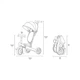Дитячий велосипед MoMi Solivia grey 4 в 1 (ROTR00017) MoMi ROTR00017 1045301 - зображення 7