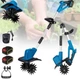 Аккумуляторный культиватор Scarifier 21v 2 шт мини культиватор садовый для дачи для грядок Синий - изображение 4