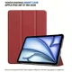 Чехол для планшета BeCover Smart Case Apple iPad Air 13" M4 2026 Red Wine (715304) BeCover 715304 1045670 - изображение 4