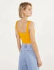 Топ Bershka гірчичний GPKYR018 L - зображення 4