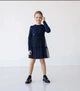 Школьное платье для девочки Suzie Лилия 134 (8-9 лет) Темно-синее - изображение 10