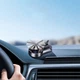 Автомобильный ароматизатор Вертолет на подставке с солнечной батареей 11 × 6 см Черный - изображение 2