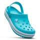 Крокси дитячі сабо Crocs Crocband Clog Digital Aqua 32 блакитні - изображение 1