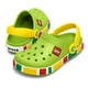 Крокси сабо Crocs classic Lego Green 29 салатові - изображение 4