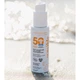 Органічний сонцезахисний спрей SPF 50 для немовлят і дітей, ALPHANOVA Organic Sun, 100 г (AN21) - зображення 5
