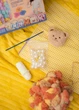 Набор для творчества для девочки от 6 лет BrushMe Pom Pom Bag «Коричневый медвежонок» круглый - изображение 3